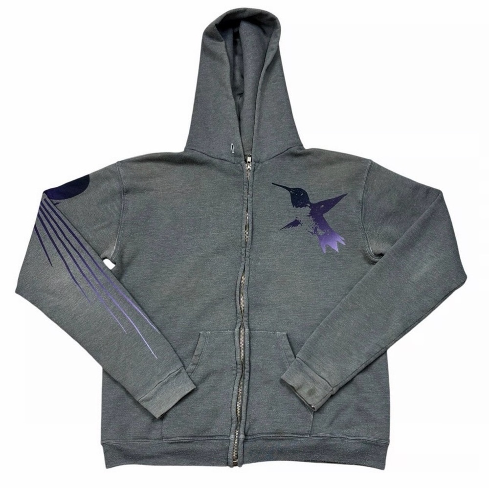 Freecity Charcoal Hoodie with Purple Accents - medium - Picture 2 of 8